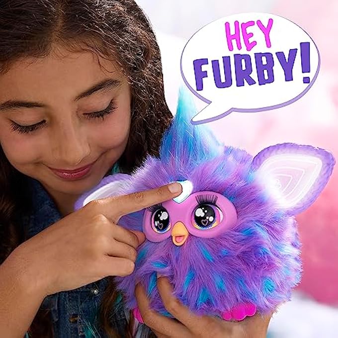 rayihni PURPLE, 15 FASHION ACCESSORIES, INTERACTIVE PLUSH TOYS FOR 6 YEAR OLD GIRLS & BOYS & UP, VOICE ACTIVATED ANIMATRONIC - Image 3